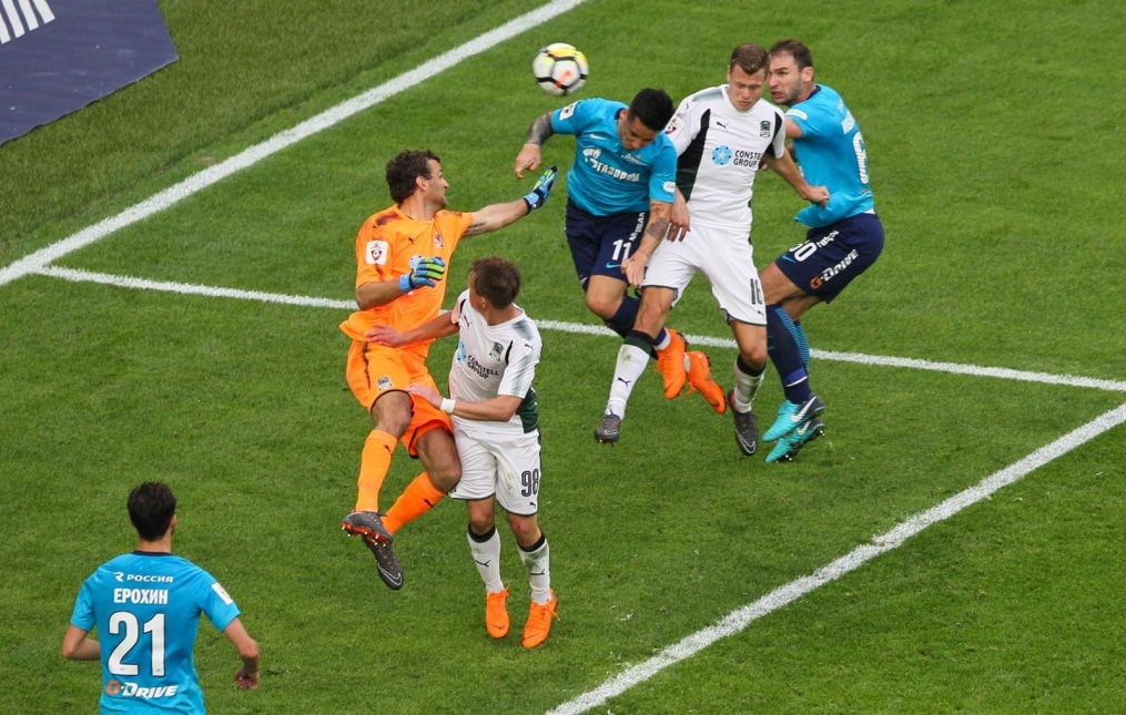 РОСГОССТРАХ-Чемпионат России 2017/18, «Зенит» — «Краснодар»