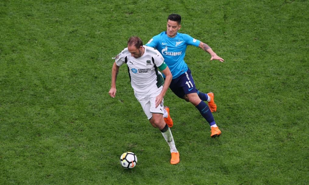 РОСГОССТРАХ-Чемпионат России 2017/18, «Зенит» — «Краснодар»