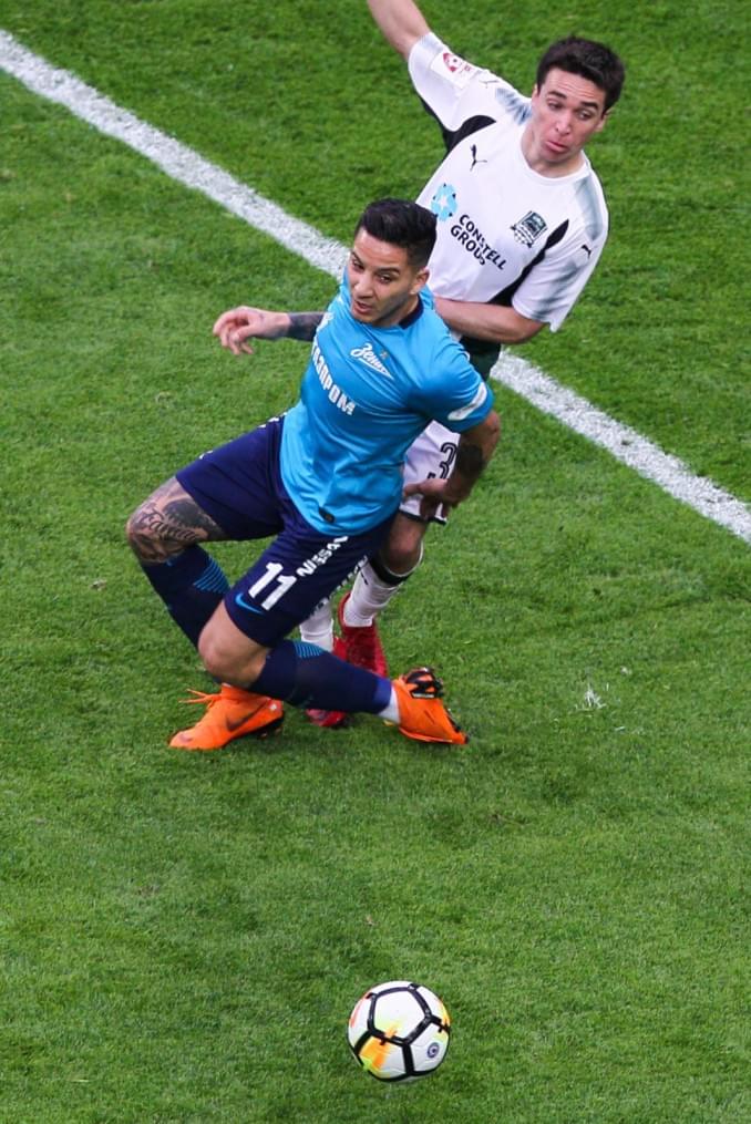 РОСГОССТРАХ-Чемпионат России 2017/18, «Зенит» — «Краснодар»