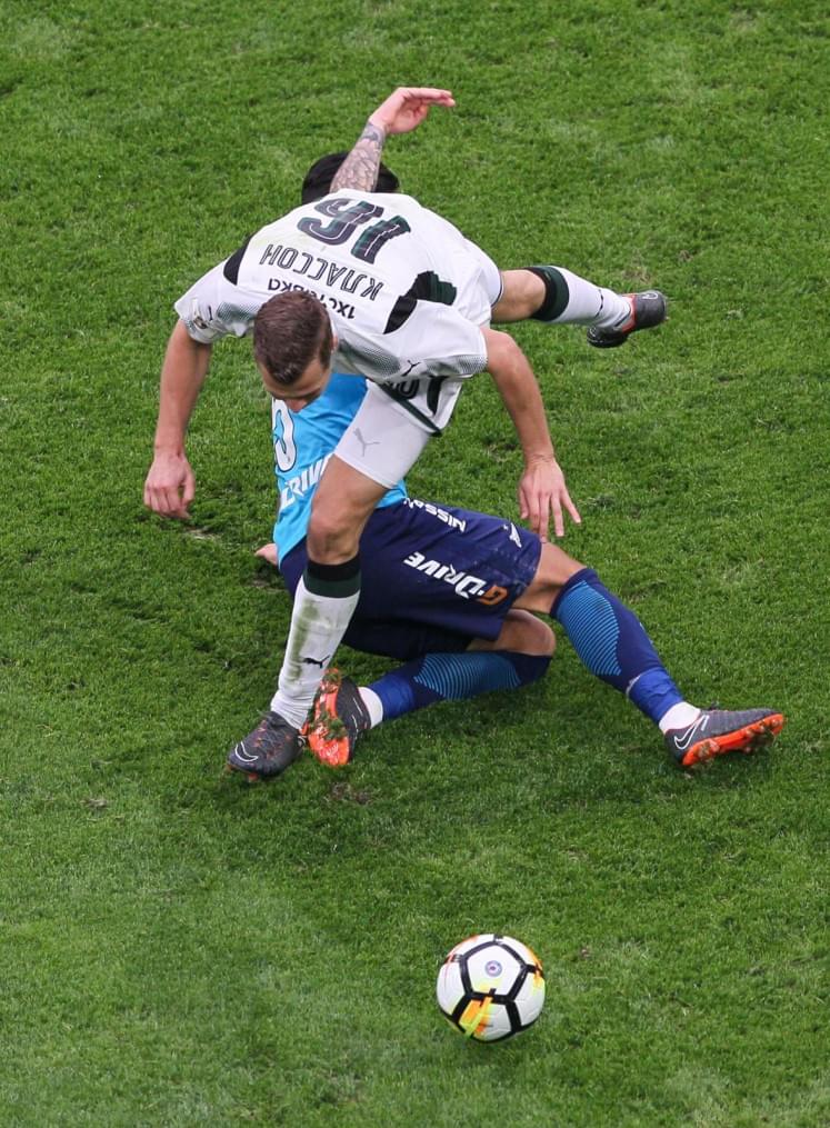 РОСГОССТРАХ-Чемпионат России 2017/18, «Зенит» — «Краснодар»