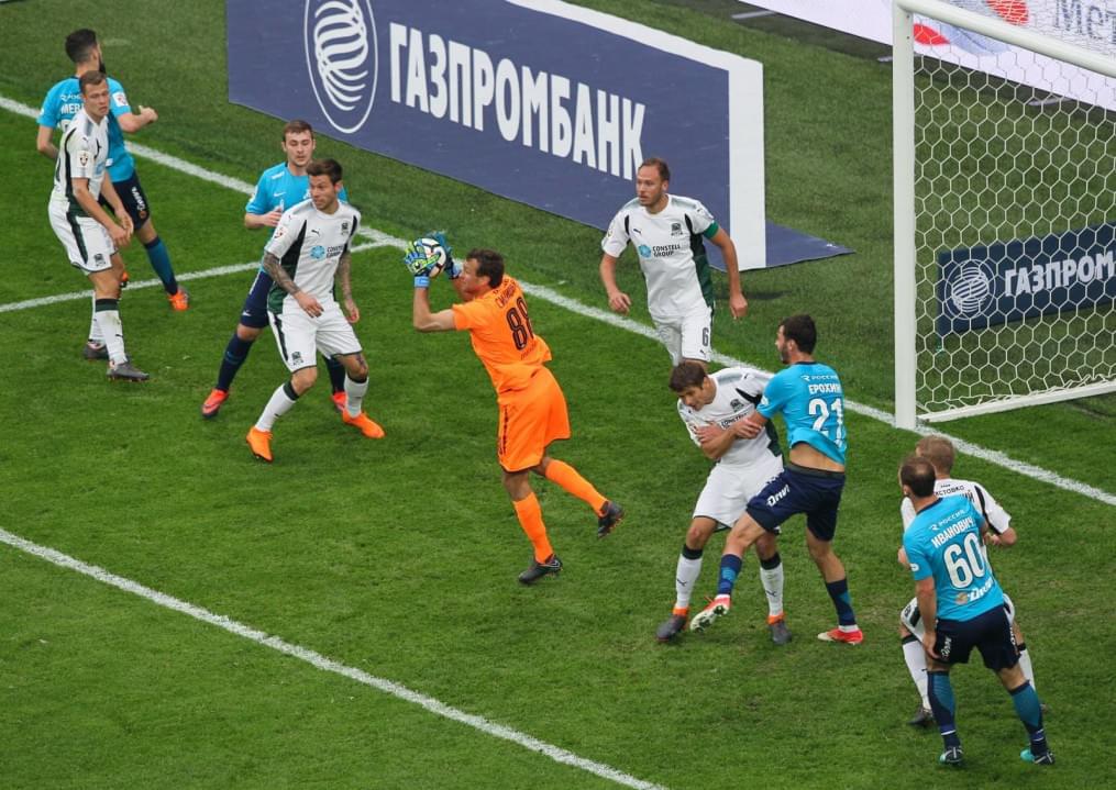 РОСГОССТРАХ-Чемпионат России 2017/18, «Зенит» — «Краснодар»