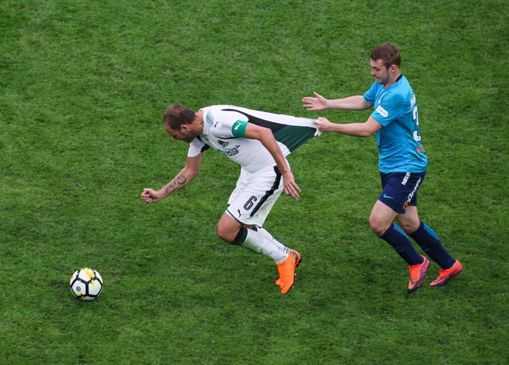 РОСГОССТРАХ-Чемпионат России 2017/18, «Зенит» — «Краснодар»