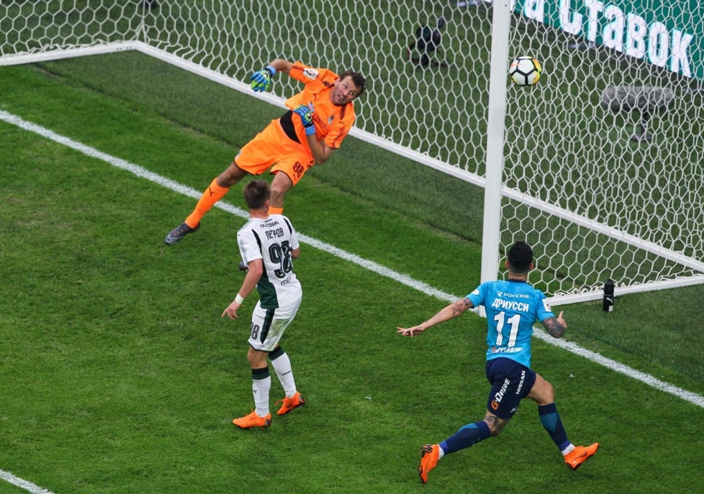 РОСГОССТРАХ-Чемпионат России 2017/18, «Зенит» — «Краснодар»