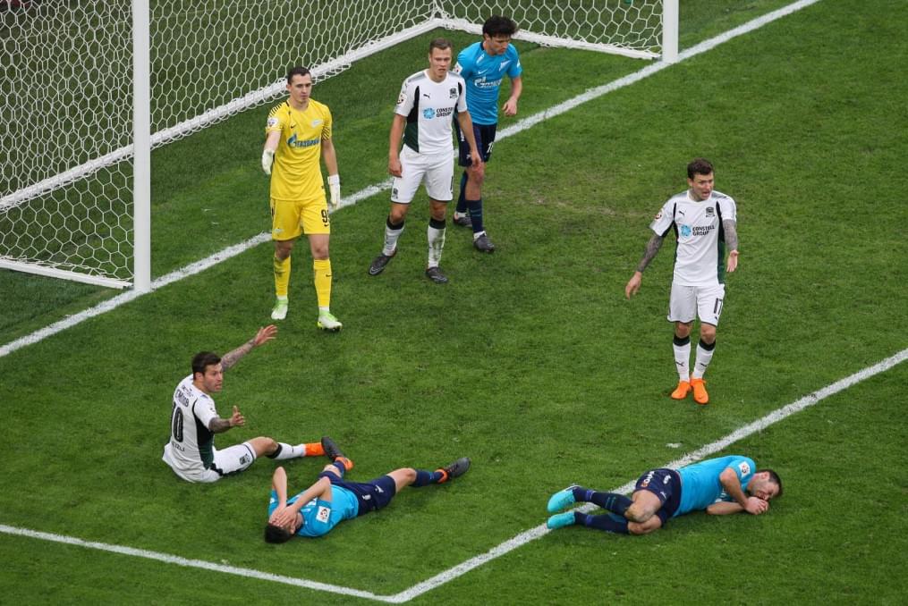 РОСГОССТРАХ-Чемпионат России 2017/18, «Зенит» — «Краснодар»