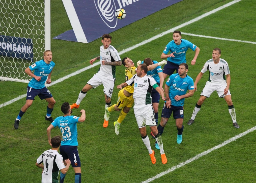 РОСГОССТРАХ-Чемпионат России 2017/18, «Зенит» — «Краснодар»