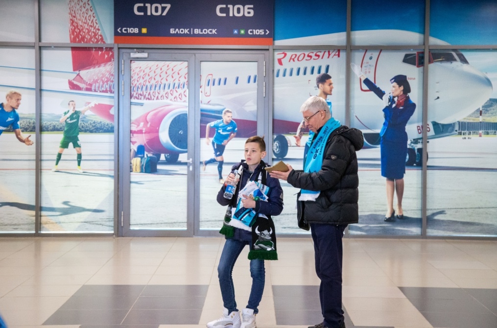 ЗОЖ-Променад на матче «Зенит» — «Краснодар»