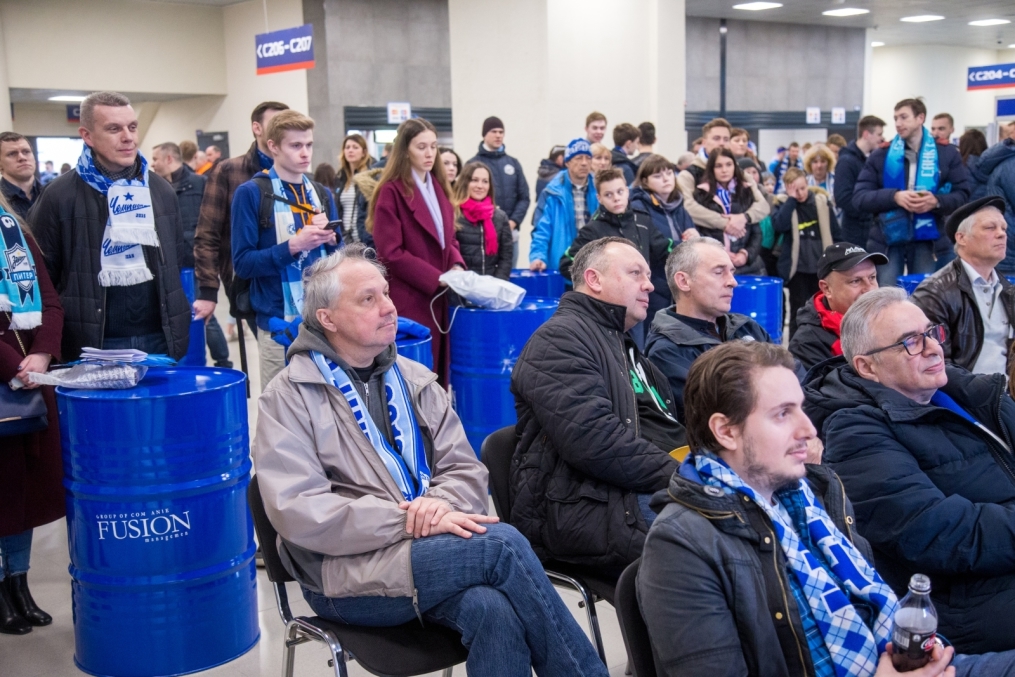 ЗОЖ-Променад на матче «Зенит» — «Краснодар»