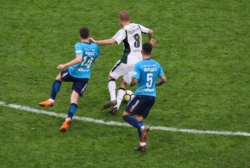 РОСГОССТРАХ-Чемпионат России 2017/18, «Зенит» — «Краснодар»