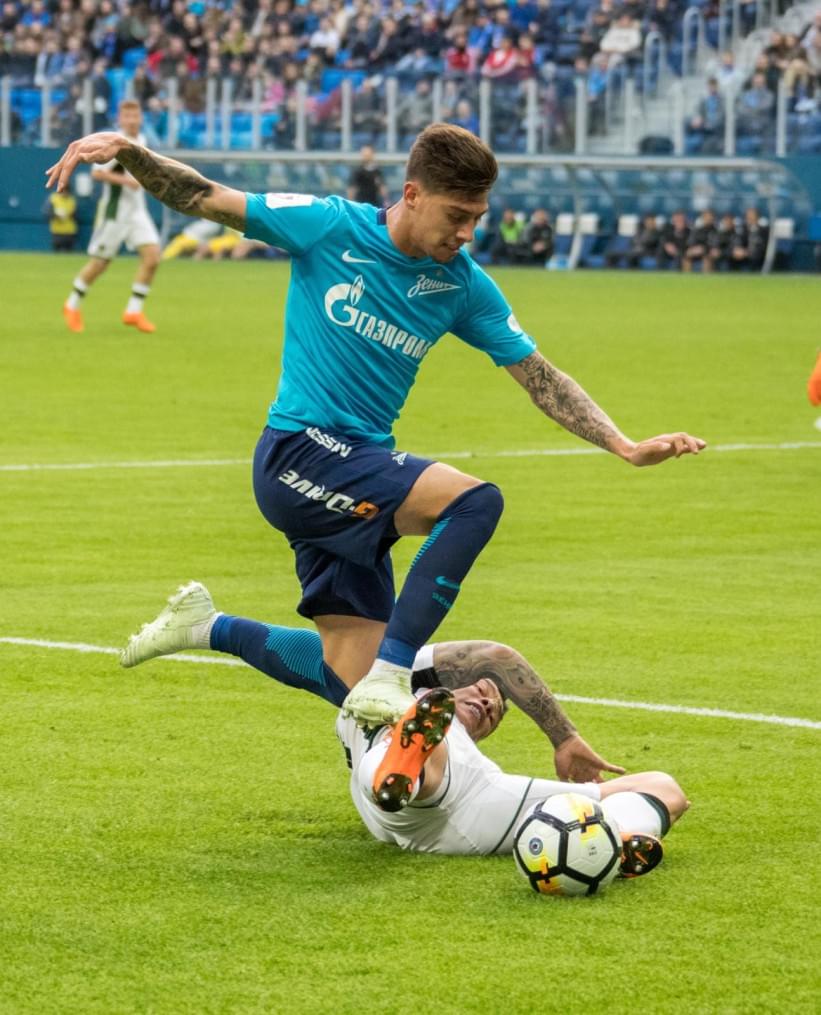 РОСГОССТРАХ-Чемпионат России 2017/18, «Зенит» — «Краснодар»