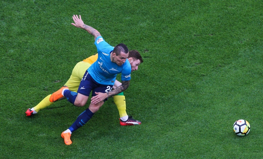 РОСГОССТРАХ-Чемпионат России, 2017/18, «Зенит» — «Анжи»