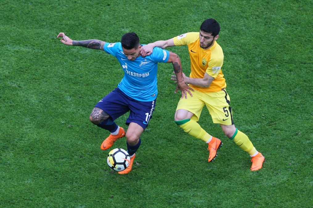 РОСГОССТРАХ-Чемпионат России, 2017/18, «Зенит» — «Анжи»