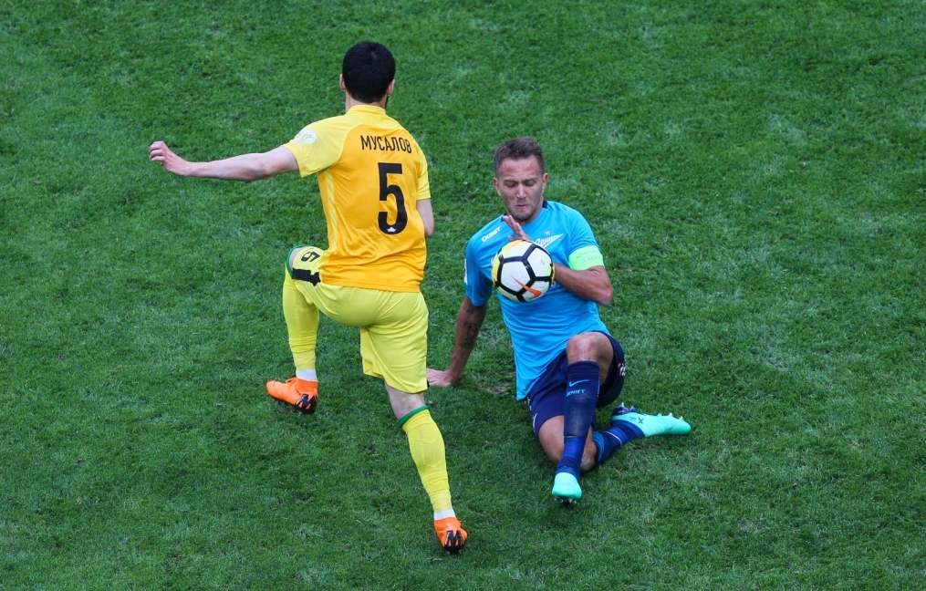 РОСГОССТРАХ-Чемпионат России, 2017/18, «Зенит» — «Анжи»