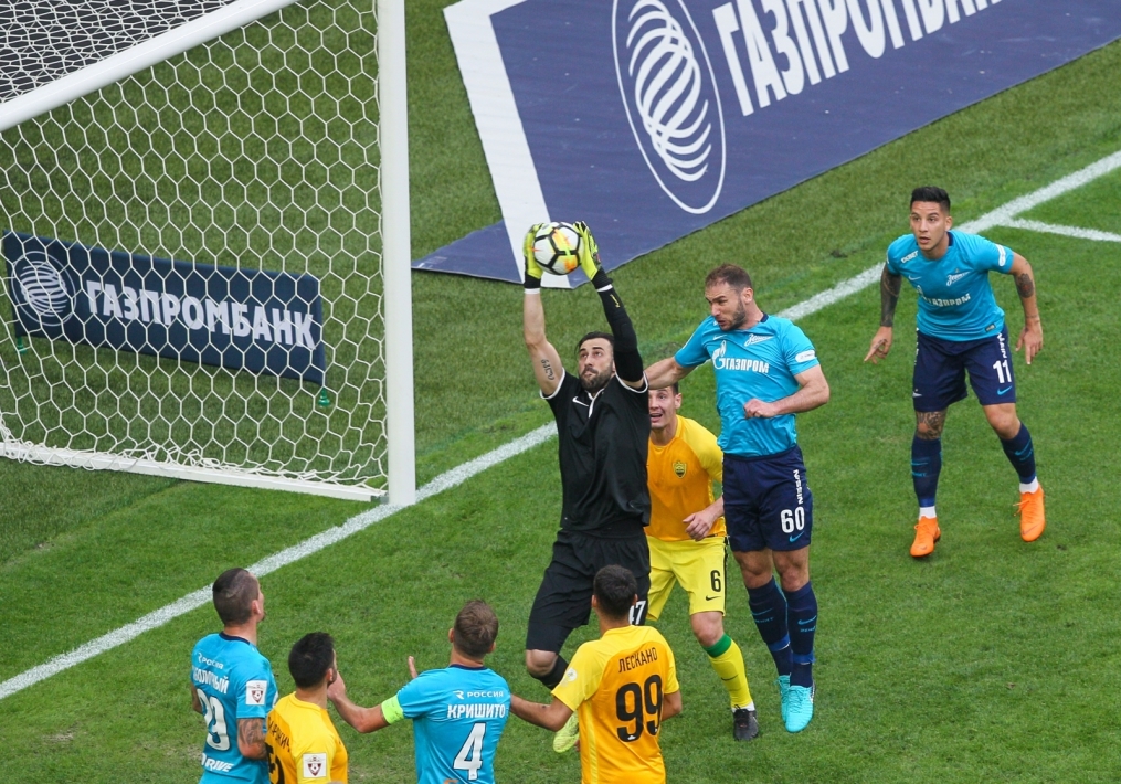 РОСГОССТРАХ-Чемпионат России, 2017/18, «Зенит» — «Анжи»