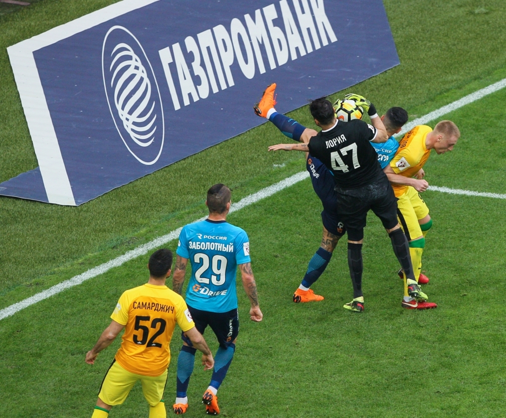 РОСГОССТРАХ-Чемпионат России, 2017/18, «Зенит» — «Анжи»