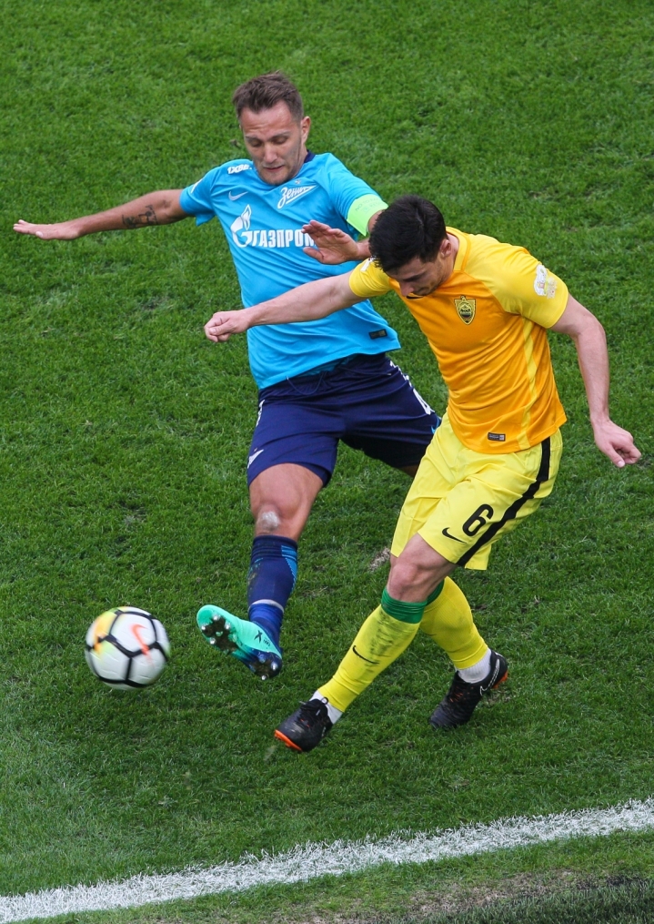 РОСГОССТРАХ-Чемпионат России, 2017/18, «Зенит» — «Анжи»