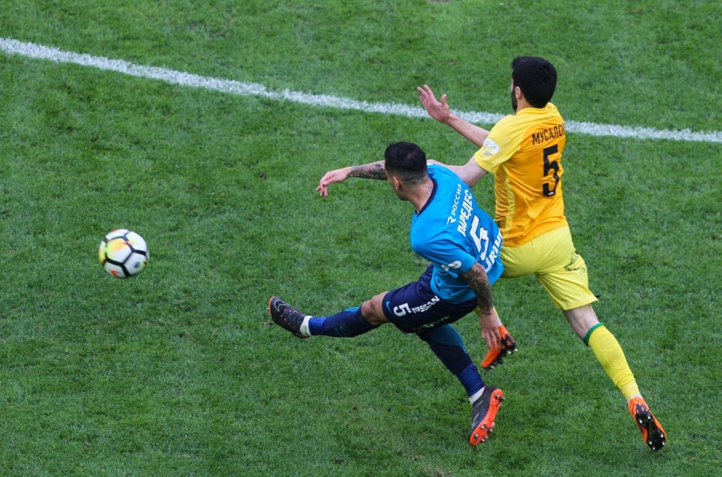 РОСГОССТРАХ-Чемпионат России, 2017/18, «Зенит» — «Анжи»