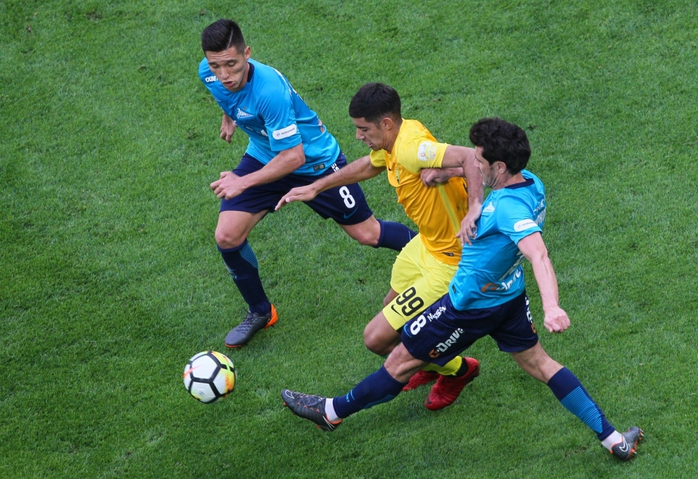 РОСГОССТРАХ-Чемпионат России, 2017/18, «Зенит» — «Анжи»