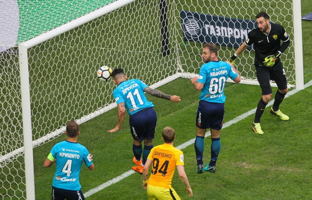 РОСГОССТРАХ-Чемпионат России, 2017/18, «Зенит» — «Анжи»