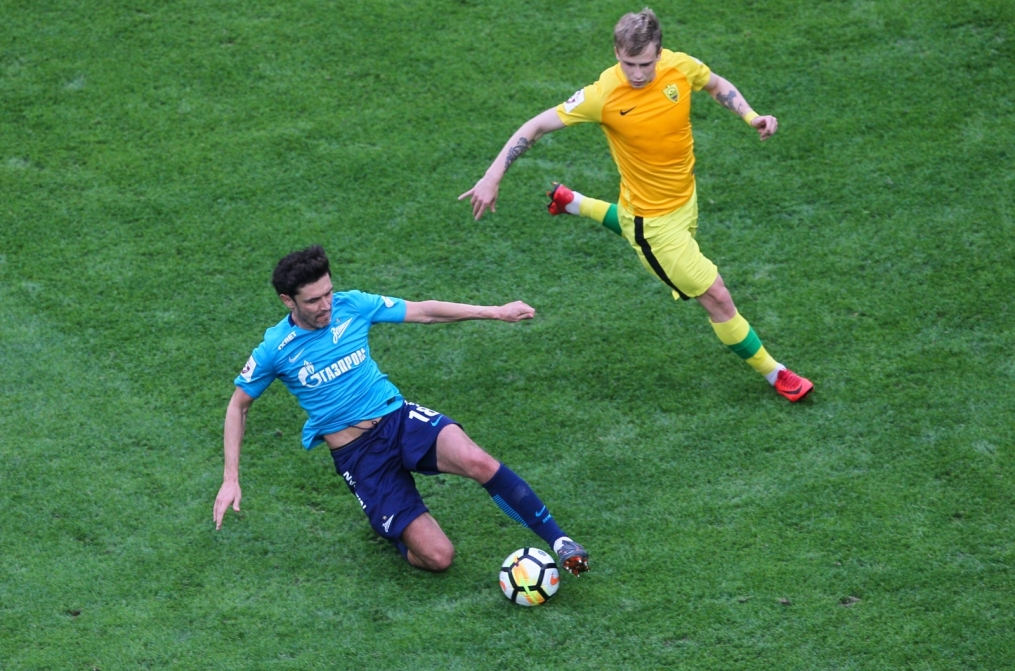 РОСГОССТРАХ-Чемпионат России, 2017/18, «Зенит» — «Анжи»