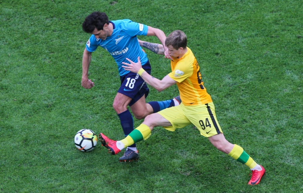 РОСГОССТРАХ-Чемпионат России, 2017/18, «Зенит» — «Анжи»