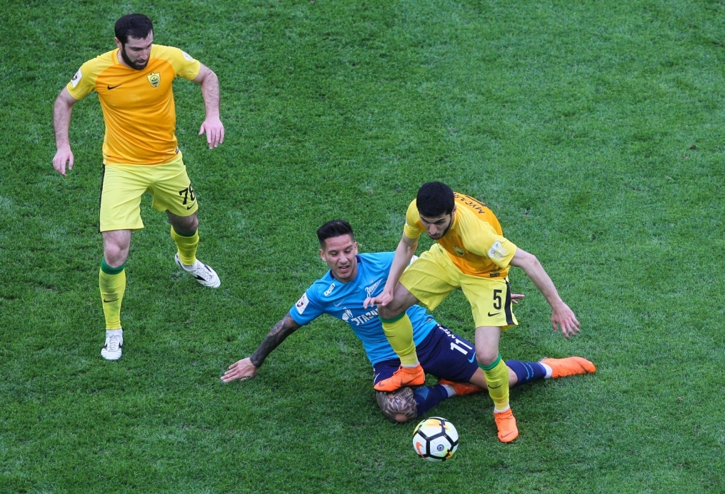 РОСГОССТРАХ-Чемпионат России, 2017/18, «Зенит» — «Анжи»