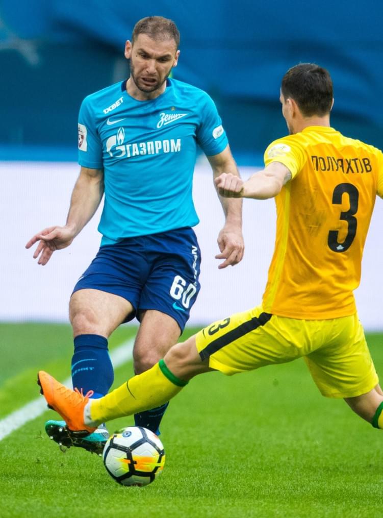 РОСГОССТРАХ-Чемпионат России, 2017/18, «Зенит» — «Анжи»