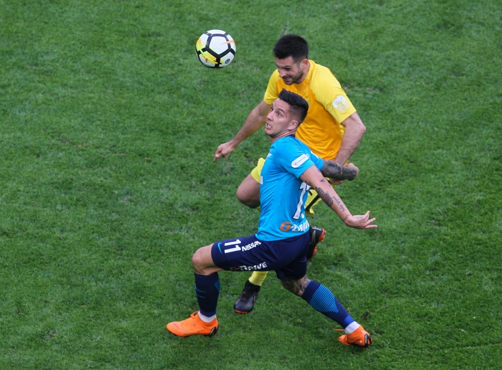 РОСГОССТРАХ-Чемпионат России, 2017/18, «Зенит» — «Анжи»