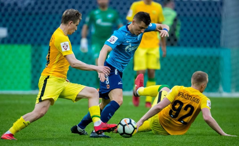 РОСГОССТРАХ-Чемпионат России, 2017/18, «Зенит» — «Анжи»