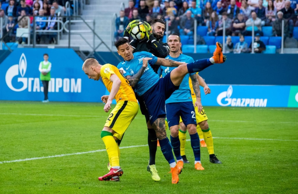 РОСГОССТРАХ-Чемпионат России, 2017/18, «Зенит» — «Анжи»