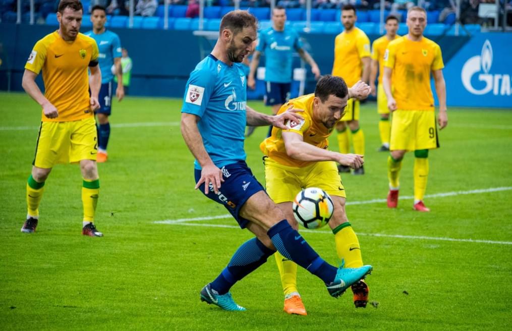 РОСГОССТРАХ-Чемпионат России, 2017/18, «Зенит» — «Анжи»
