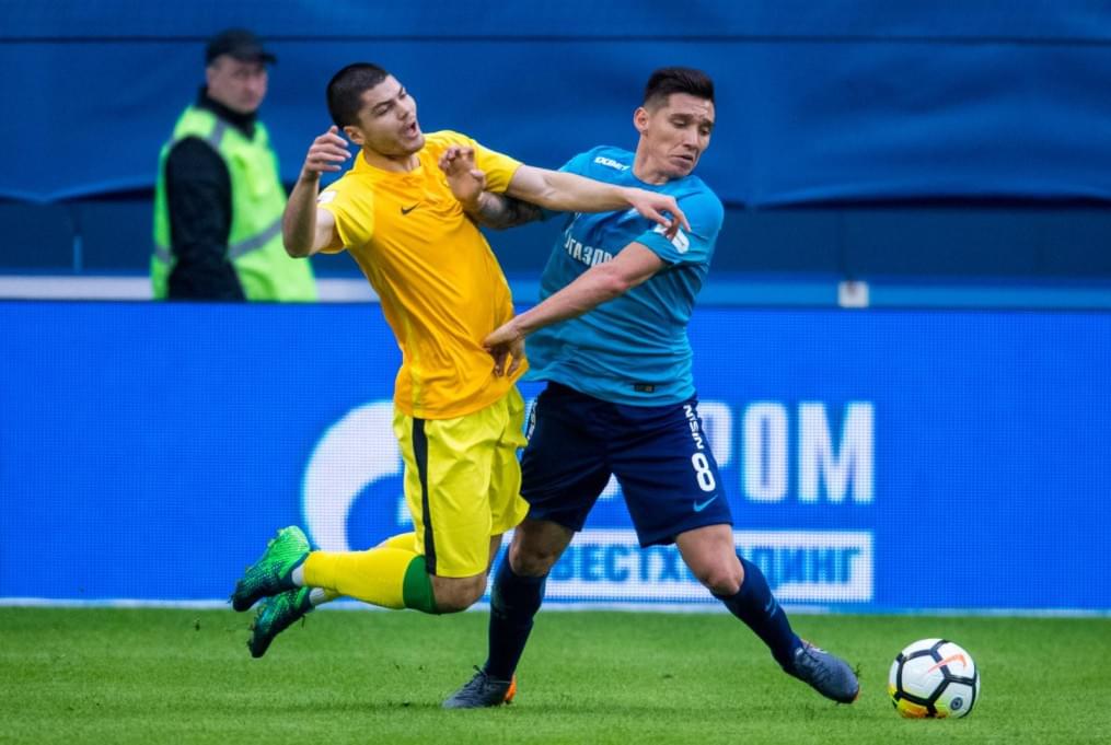 РОСГОССТРАХ-Чемпионат России, 2017/18, «Зенит» — «Анжи»