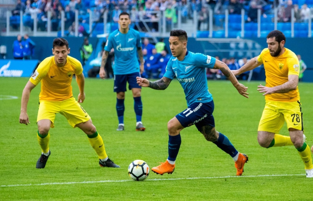 РОСГОССТРАХ-Чемпионат России, 2017/18, «Зенит» — «Анжи»