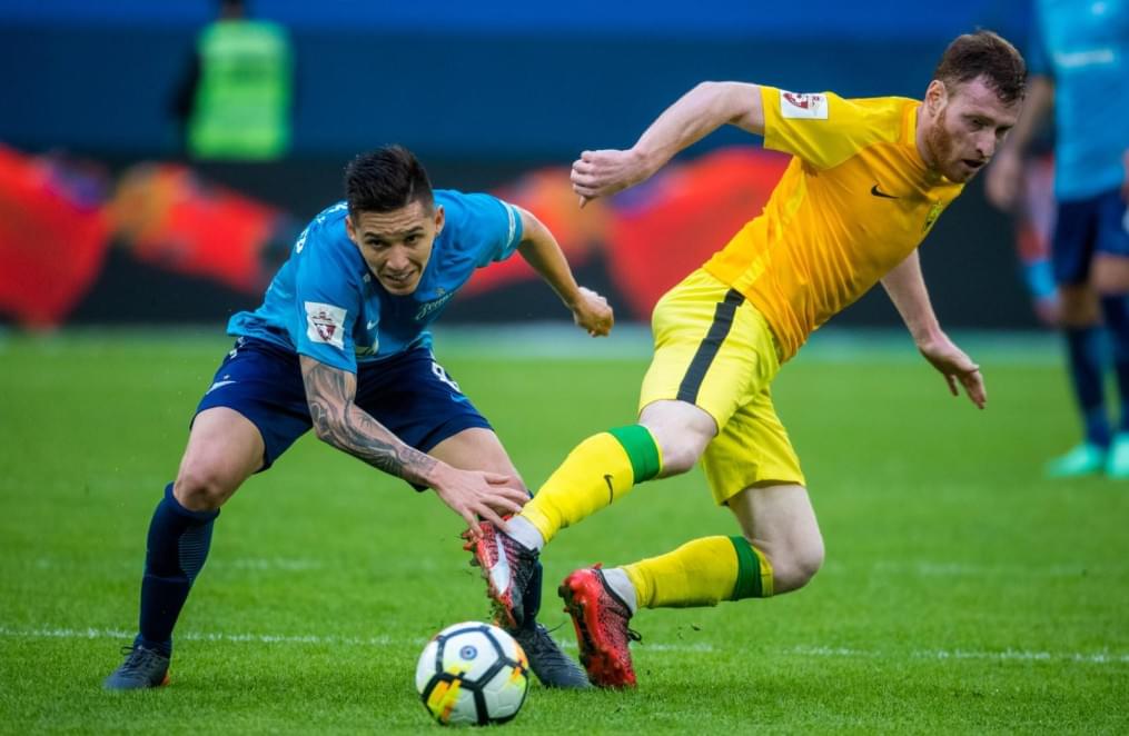 РОСГОССТРАХ-Чемпионат России, 2017/18, «Зенит» — «Анжи»