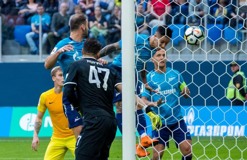 РОСГОССТРАХ-Чемпионат России, 2017/18, «Зенит» — «Анжи»