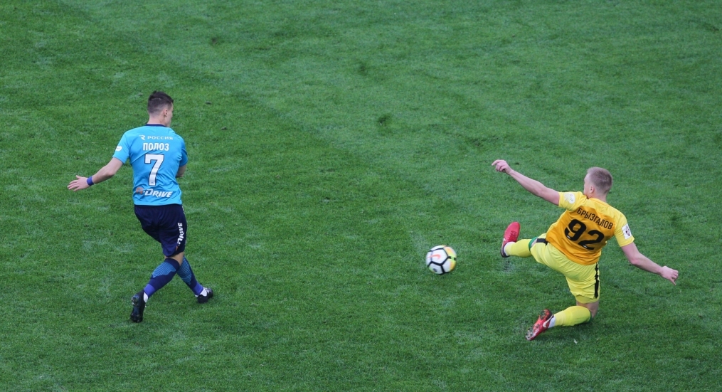 РОСГОССТРАХ-Чемпионат России, 2017/18, «Зенит» — «Анжи»