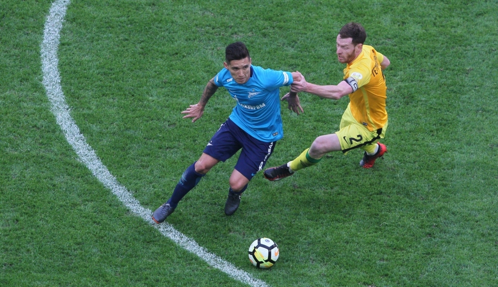 РОСГОССТРАХ-Чемпионат России, 2017/18, «Зенит» — «Анжи»