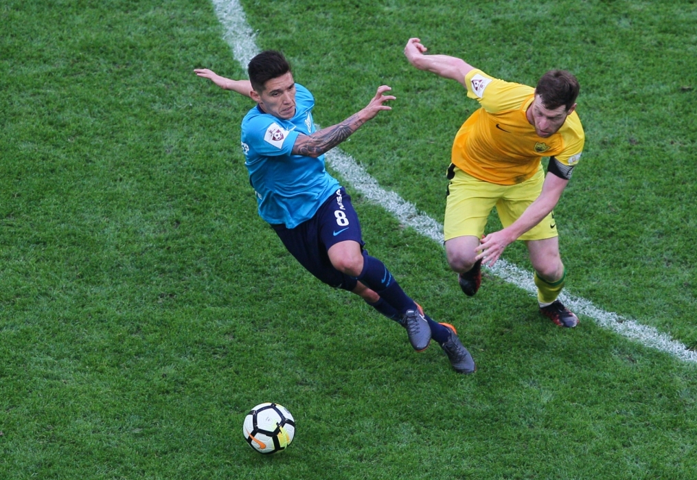 РОСГОССТРАХ-Чемпионат России, 2017/18, «Зенит» — «Анжи»