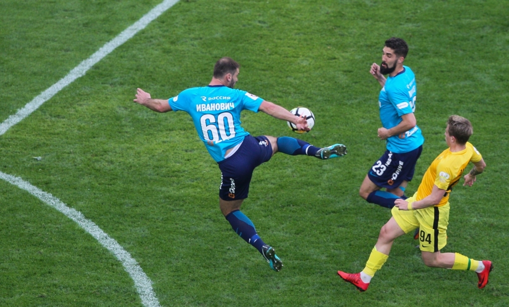 РОСГОССТРАХ-Чемпионат России, 2017/18, «Зенит» — «Анжи»