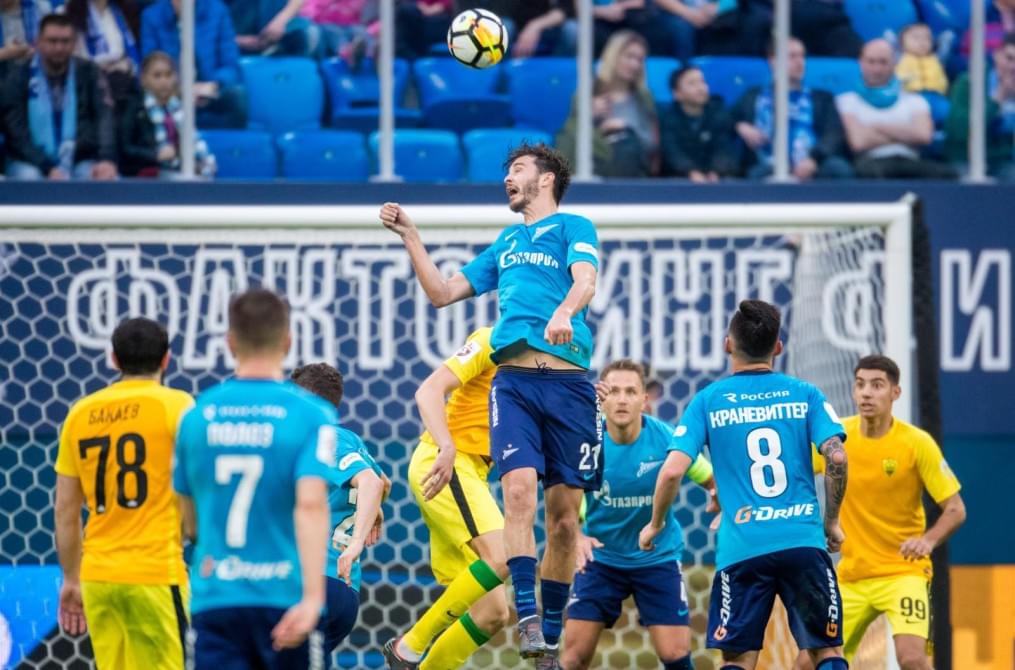 РОСГОССТРАХ-Чемпионат России, 2017/18, «Зенит» — «Анжи»