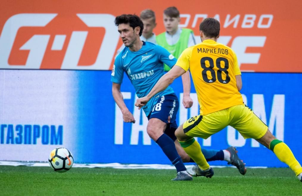 РОСГОССТРАХ-Чемпионат России, 2017/18, «Зенит» — «Анжи»