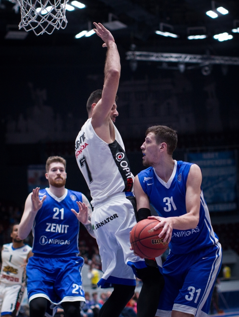 Единая Лига ВТБ 2017/2018, «Зенит» — «Калев»