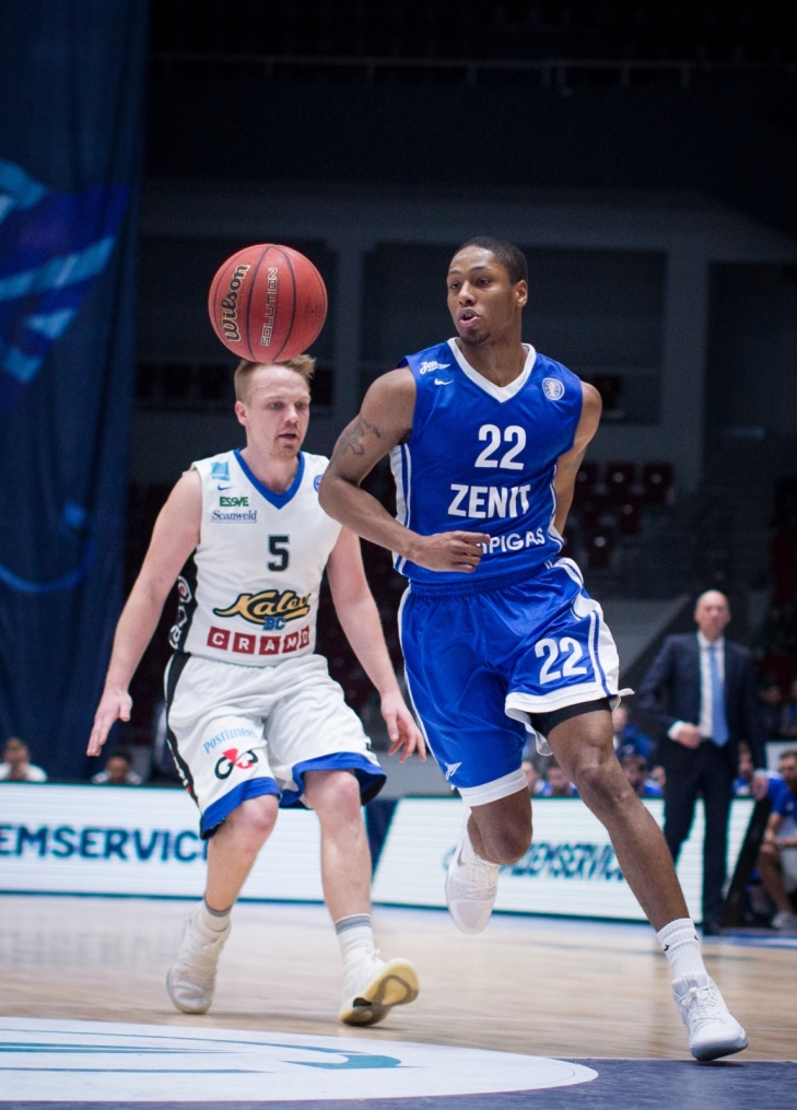 Единая Лига ВТБ 2017/2018, «Зенит» — «Калев»