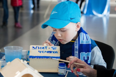 Фан-променад на матче «Зенит» — «Динамо»
