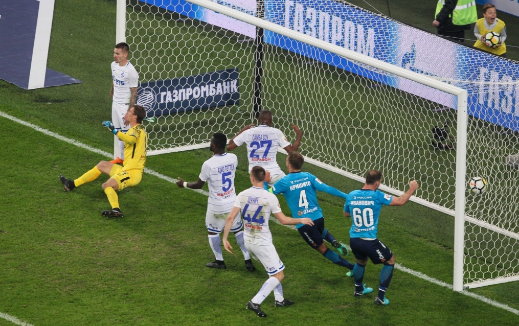 РОСГОССТРАХ-Чемпионат России 2017/18, «Зенит» — «Динамо»