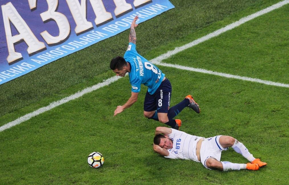 РОСГОССТРАХ-Чемпионат России 2017/18, «Зенит» — «Динамо»