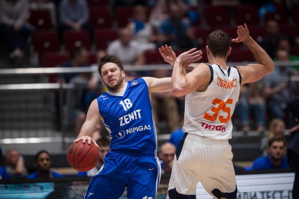 Единая Лига ВТБ 2017/2018, «Зенит» — «Цмоки-Минск»