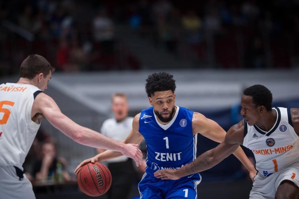 Единая Лига ВТБ 2017/2018, «Зенит» — «Цмоки-Минск»