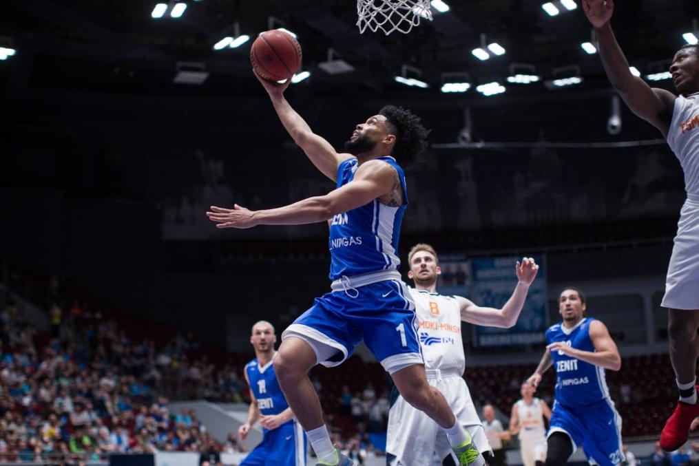 Единая Лига ВТБ 2017/2018, «Зенит» — «Цмоки-Минск»