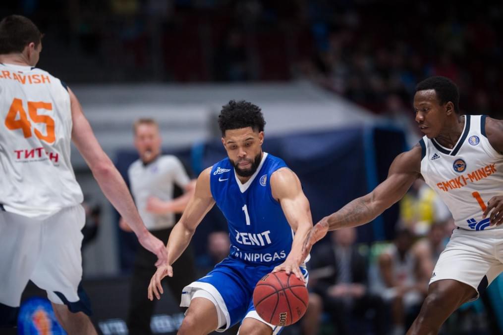 Единая Лига ВТБ 2017/2018, «Зенит» — «Цмоки-Минск»