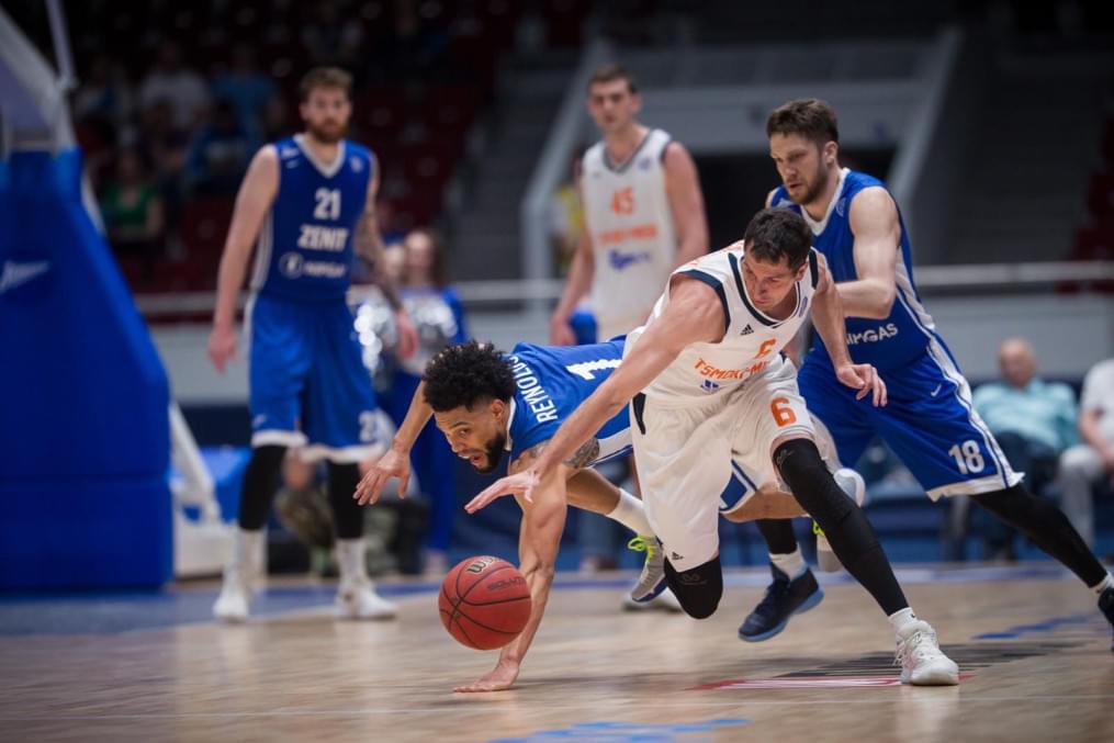 Единая Лига ВТБ 2017/2018, «Зенит» — «Цмоки-Минск»
